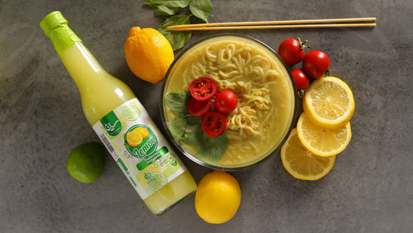 Salman Novin Khorak Lemon Juice Label Design by ZarifGraphic