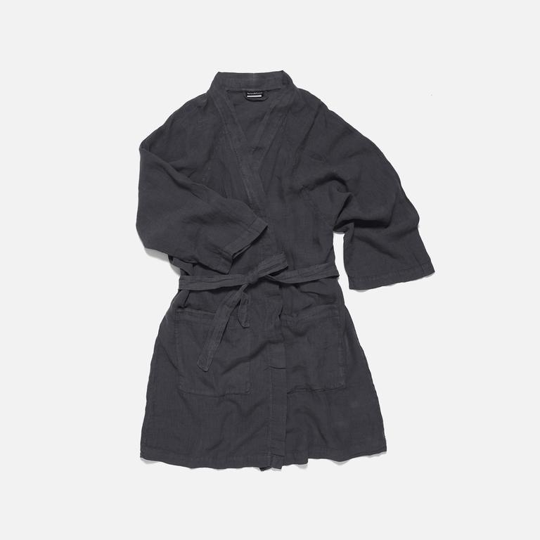 Brooklinen Linen Robe vs Brooklinen Waffle Robe - Slant