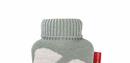 Mini Bouillotte maille fine - Petits Pieds - Écume