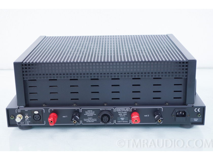 Octave  MRE 130 / II Monoblock Tube Power Amplifier; Pair (8155)