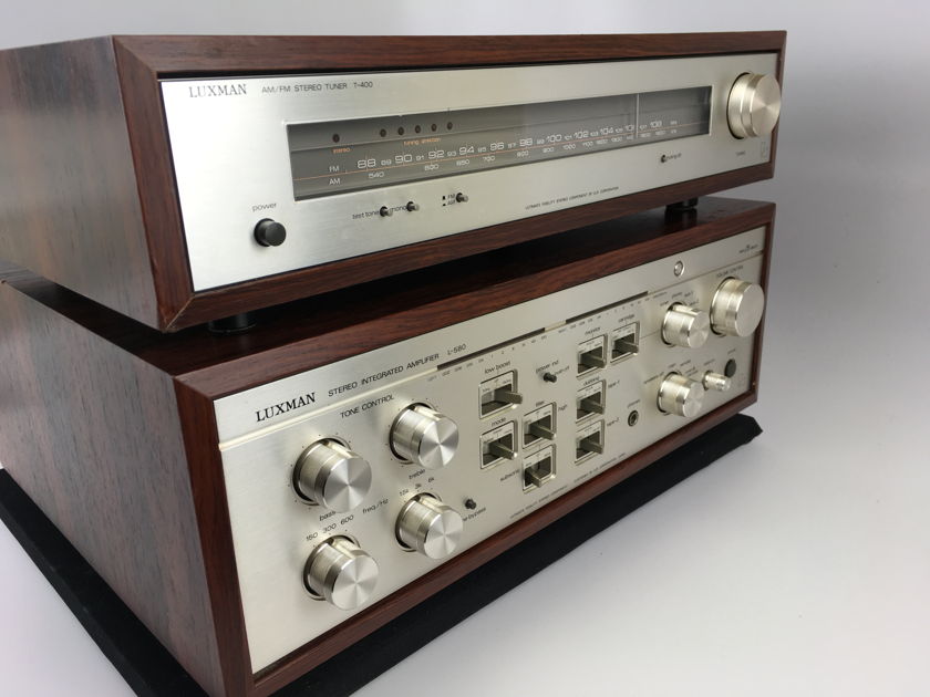 Luxman L-580 Tube Integrated and T400 Tuner, Tested