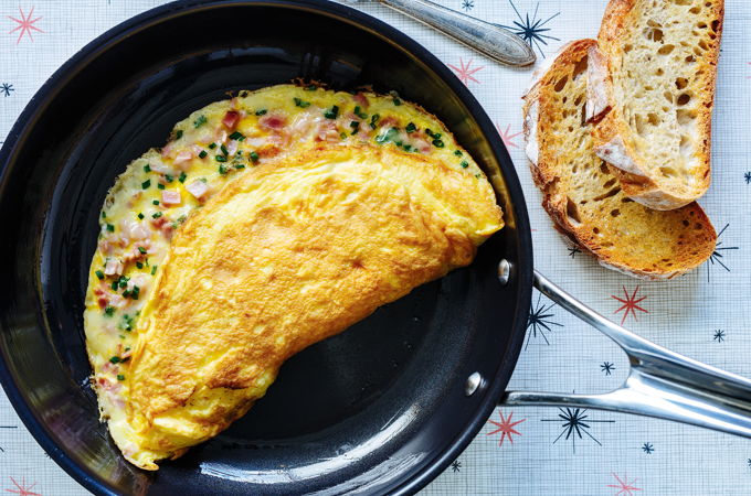 Ham and Cheese Omelette