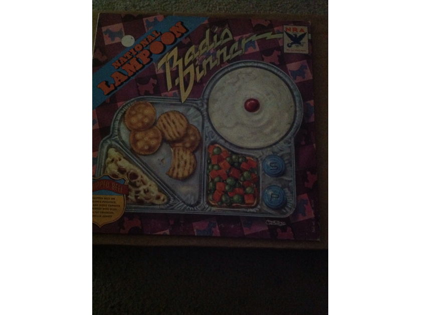 National Lampoon - Radio Dinner  Banana Blue Thumb Records Vinyl LP
