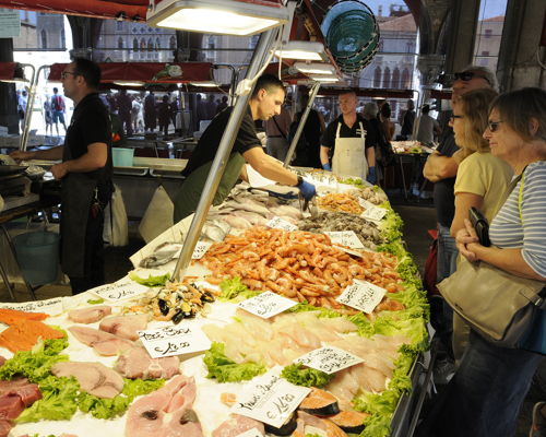 Corsi di cucina Venezia: Tour al Mercato di Rialto e Lezione di cucina a Venezia