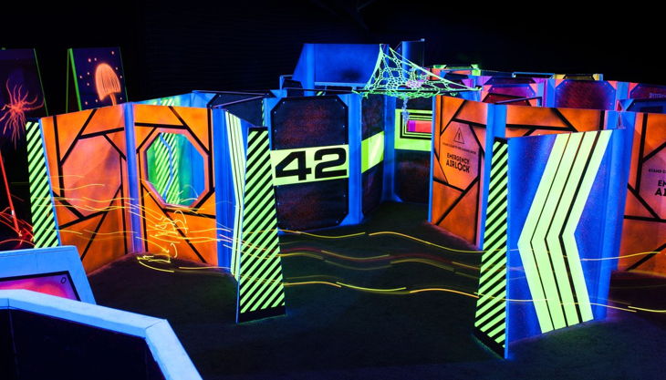 alma parl gelsenkirchen lasertag von oben