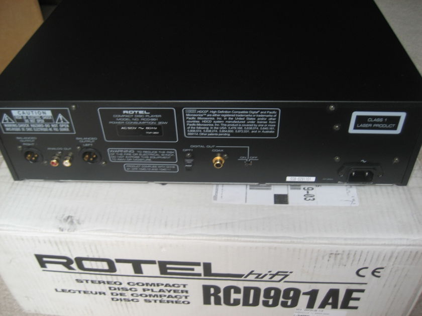 Rotel RCD-991 "AE" Audiophile Edition
