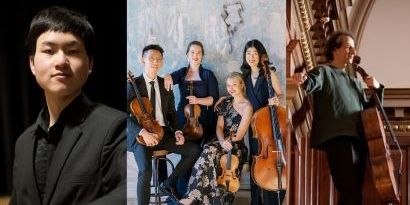 ROCKPORT CHAMBER MUSIC FESTIVAL: ALL-CHOPIN CONCERT | Eric Guo, piano | Colin Carr, cello | Terra Quartet promotional image