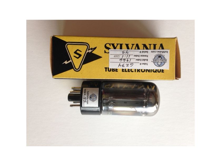 Tubeworld Kuhltube Mullard GZ-34/5AR4 (branded Sylvania) cryogenically treated/used-tests excellent!!