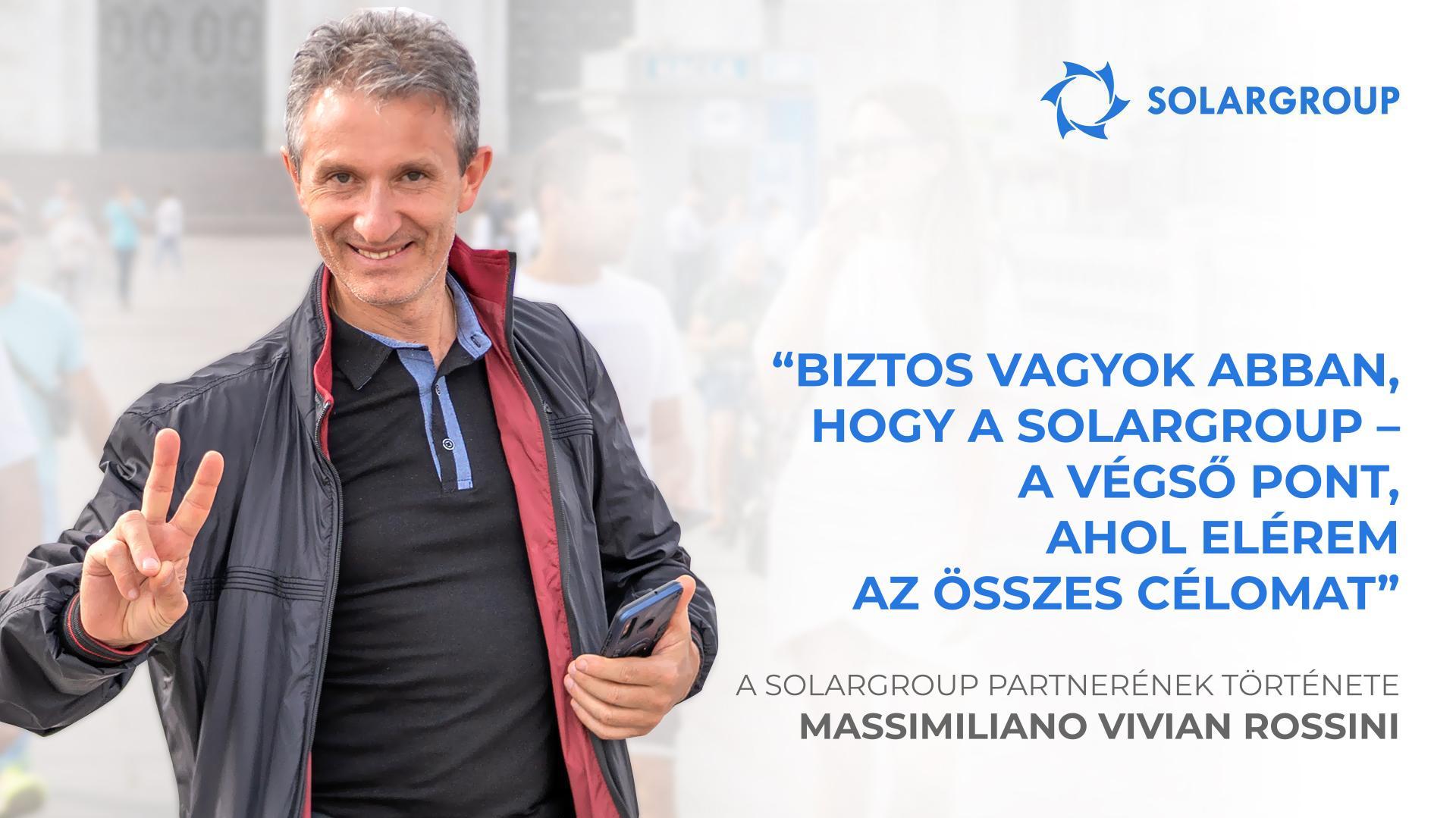 Hogyan építsd fel álmaid vállalkozását | Massimiliano Vivian Rossini partner története