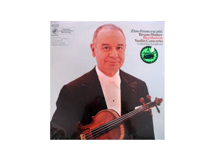 ★Sealed★ Columbia Odyssey / - FRANCESCATTI, Beethoven Violin Concerto!