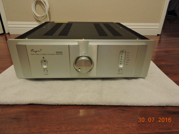 Cayin 256Ai integrated amplifier with 40w class A into ...
