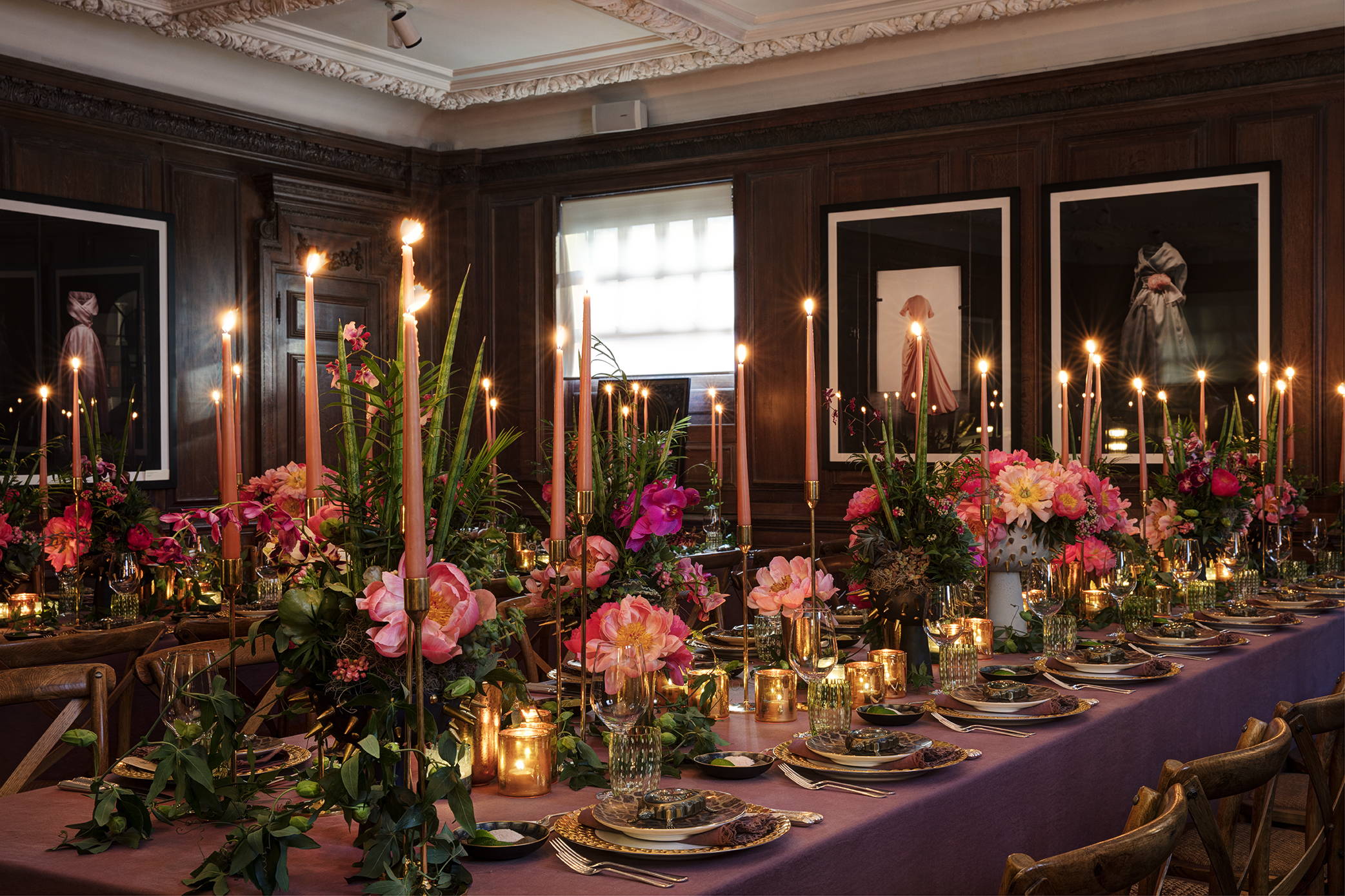 Wild at Heart flowers for L'Objet in Tulum with Fiona Leahy