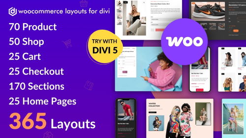 WooCommerce Layouts for Divi