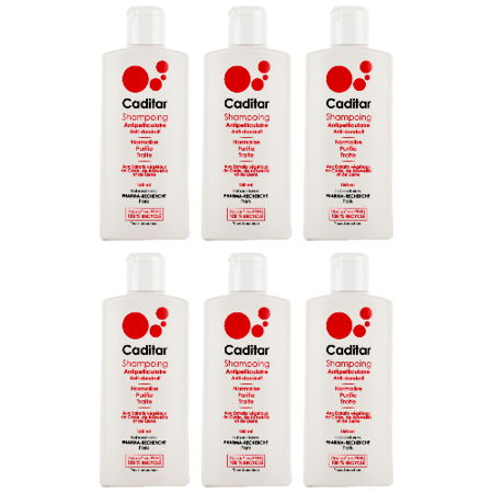 Caditar - Anti-Schuppen-Shampoo - 6er Pack