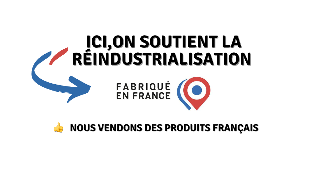 ICI on soutien la réindustrialisation et nous vendons des produits français - Grossiste Made in France - FranceMains