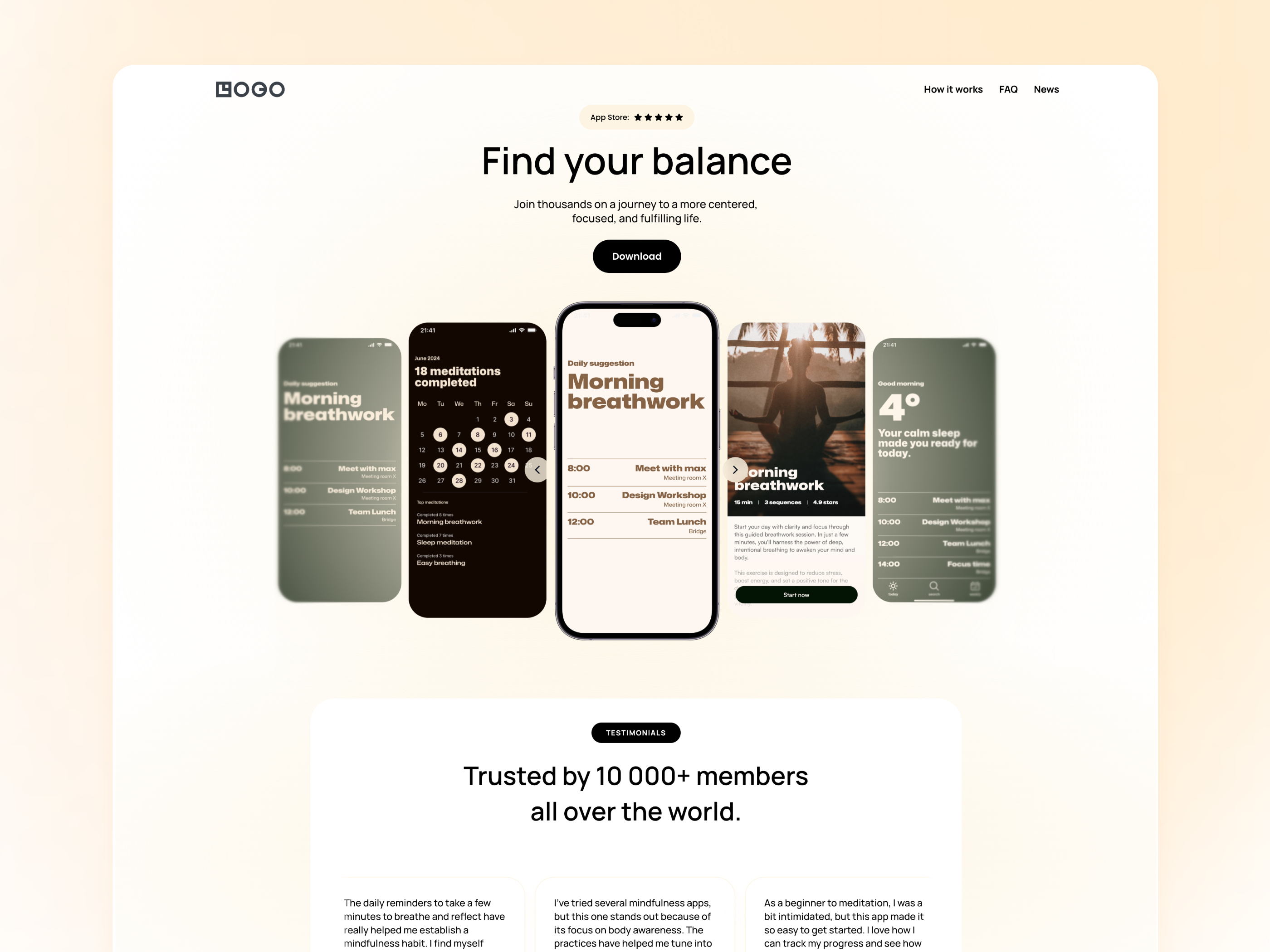 Aura: Free Landing Page Website Template by Toni Järvinen — Framer Marketplace