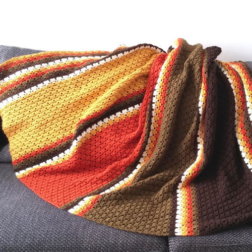 Retro woondeken "Autumn glory"