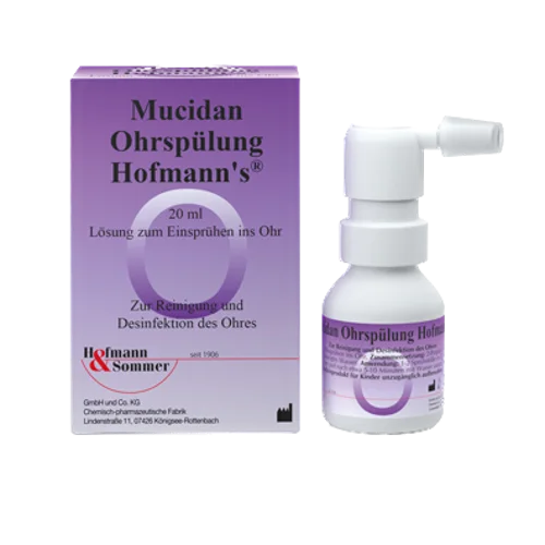 Mucidan Ohrspülung Hofmann's®