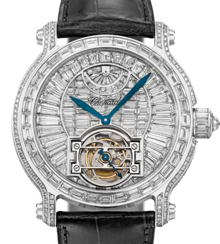 Chopard L.U.C TOURBILLON BAGUETTE DIAMONDS LE WG