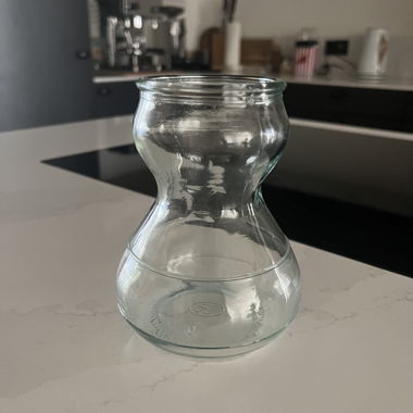 Blumenvase klein - aus Glas