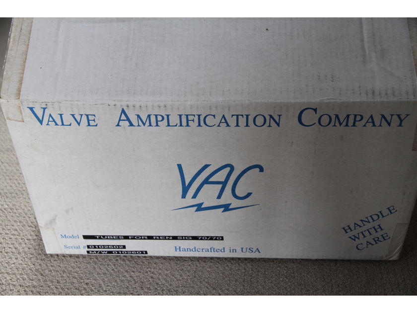 VAC 300B Renaissance 70/70 tubeset