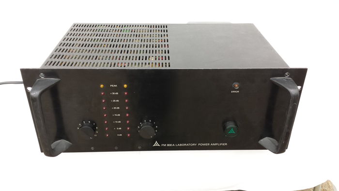 FM Acoustics FM800A Series II. RARE HIGH END POWER AMPL...