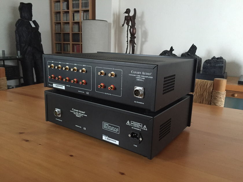 CANARY AUDIO C800MKII TUBE PREAMPLIFIER