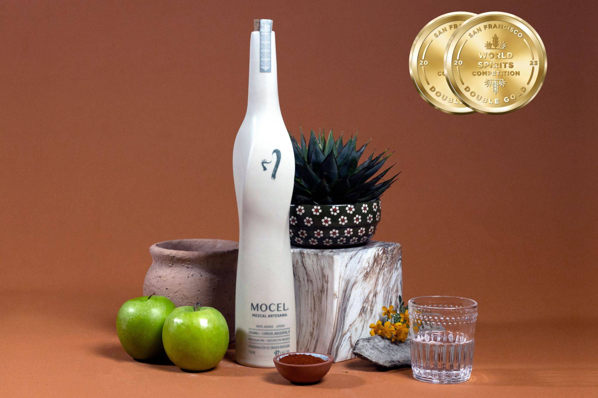 Bottle of Mocel Mezcal's Ensamble 2021 Expression