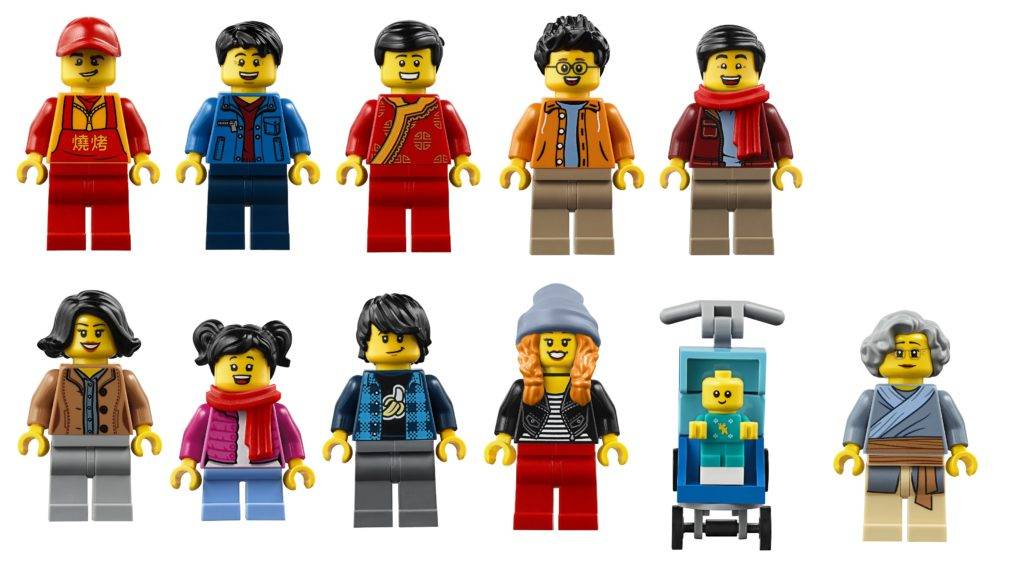 lego 80105 minifigures