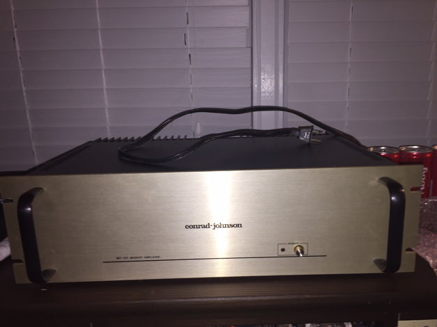 Conrad Johnson MF-80 Mosfet Amplifier 2nd owner