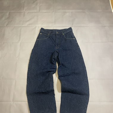 Bershka Baggy jeans dunkelblau