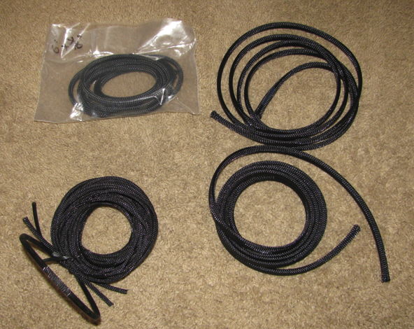 Cable making tubing,  flex braid and  cotton tubing, so...