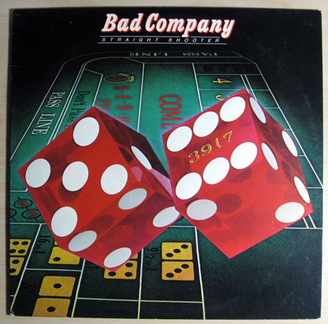 Bad Company - Straight Shooter - 1975 Reissue Swan Song...