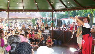 clown zappo zauberseil und kinder