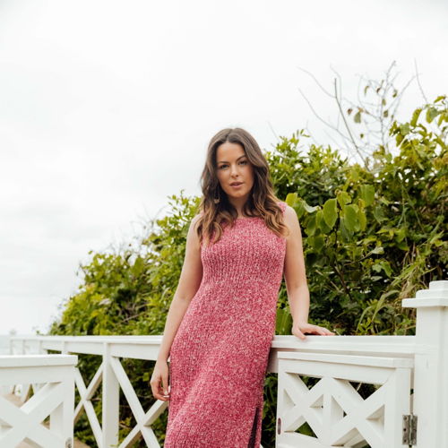 Jeans Midi Dress Knitting Pattern