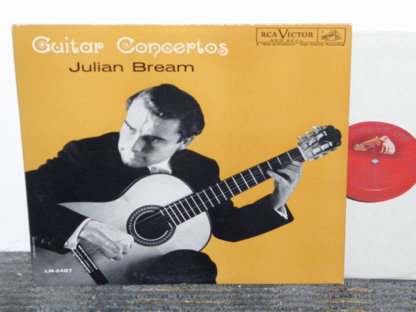 Julian Bream/Melos Ensemble - Malcom Arnold Guitar Concerto RCA Shaded Dog LM 2487 suberb recording