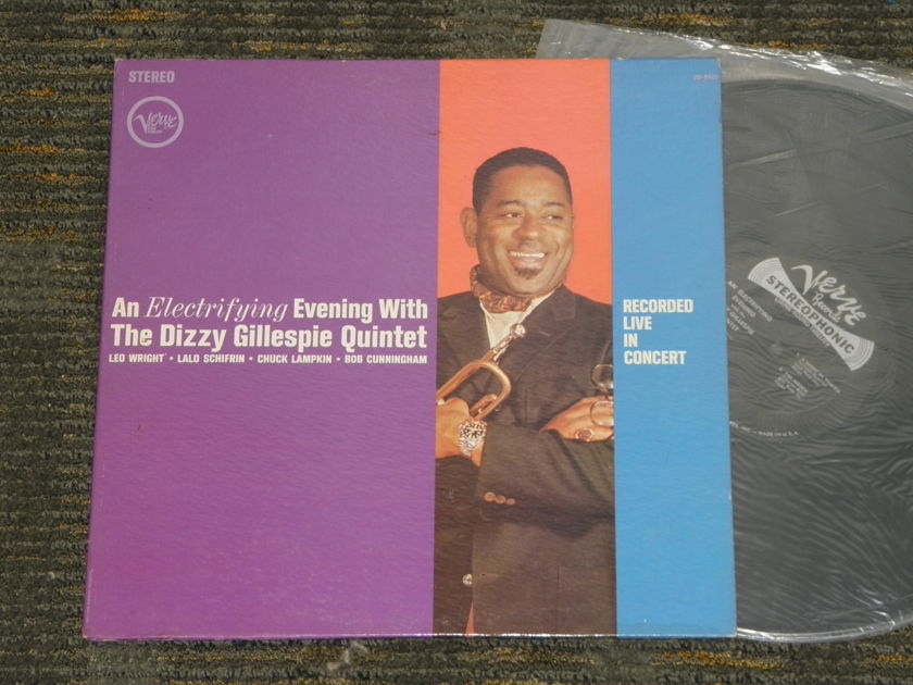 Dizzy Gillespie+Lalo Schifrin+more - An Electrifying Evening W/The Dizzy Gillespie Quin tet Verve Stereo V6-8401 First Pressing STEREO