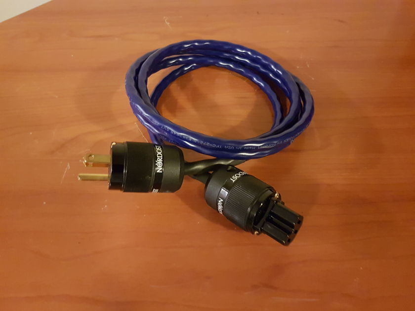 Nordost Blue Heaven Leif Series Power Cable. 1.5 meters long.