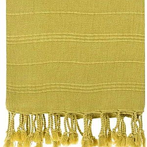 Cacala Turkish Micro Cotton Beach Bath Towels, Pestemal Super Absorbent Quick Dry Soft Plush and Comfortable for Swimming, Spa, Pool, Gym, and Yoga, 100% Natural Cotton, 37" x 70", Green