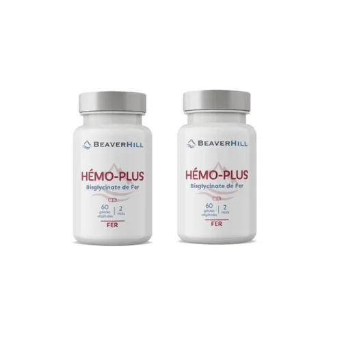 Pack De 2 Hémo-plus (fer Bisglycinate)