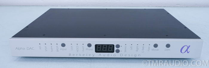 Berkeley Audio Design   Alpha DAC 1; D/A Converter
