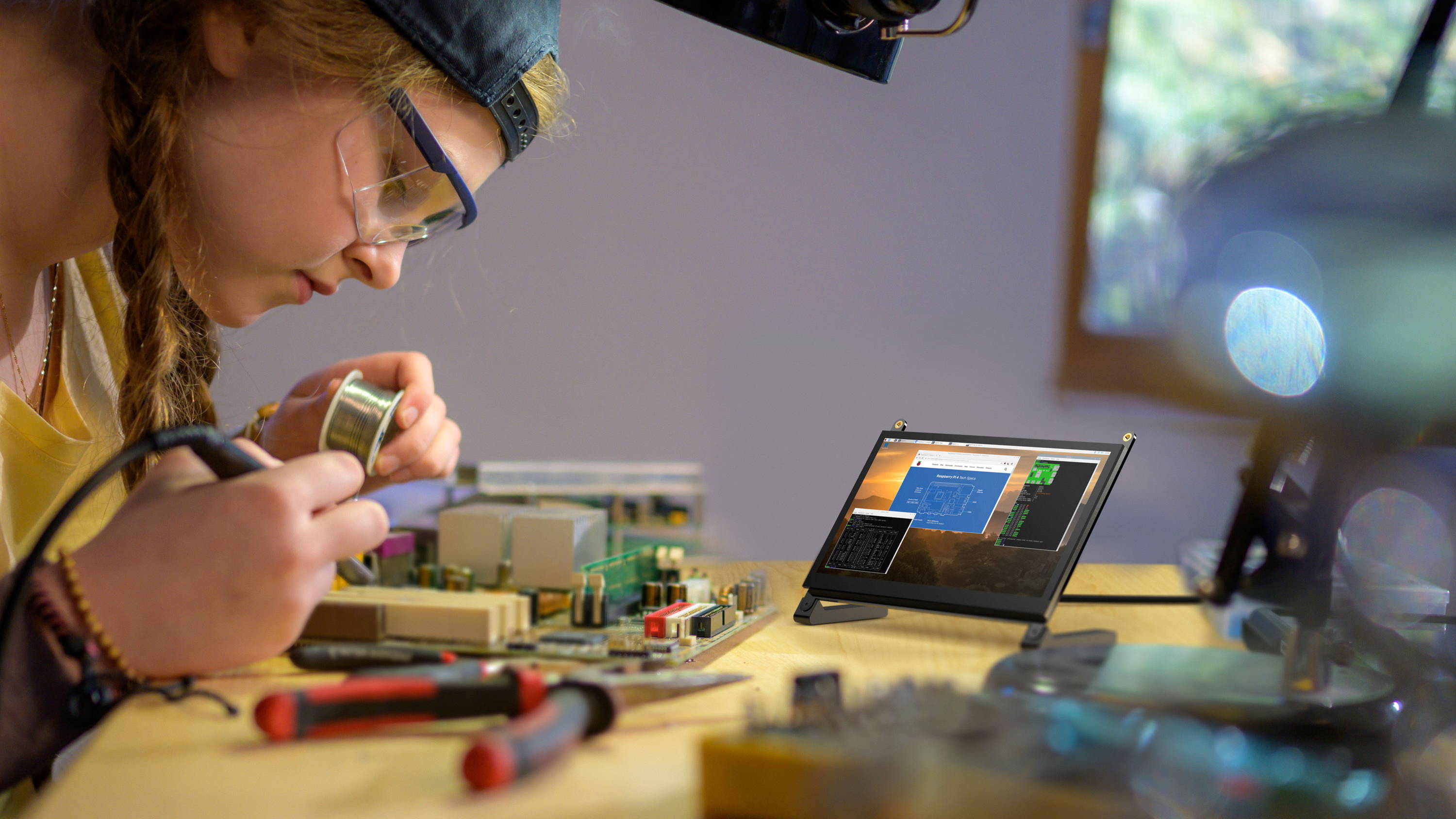 UPi B2 - Raspberry Pi 7" Touchscreen HDMI Monitor | UPERFECT UPi