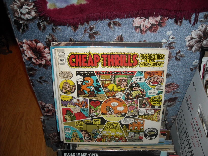 (lec) Big Brother & Holding Co. - Cheap Thrills Columbia LP (c)
