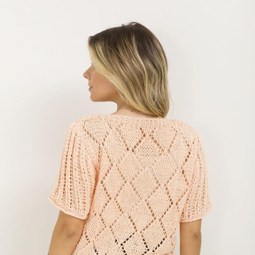 Romance Blouse Knitting Pattern