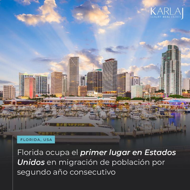 featured image for story, ¡Florida en la Cima! Lidera EE. UU. en Migración de Población por Segundo Año
Consecutivo