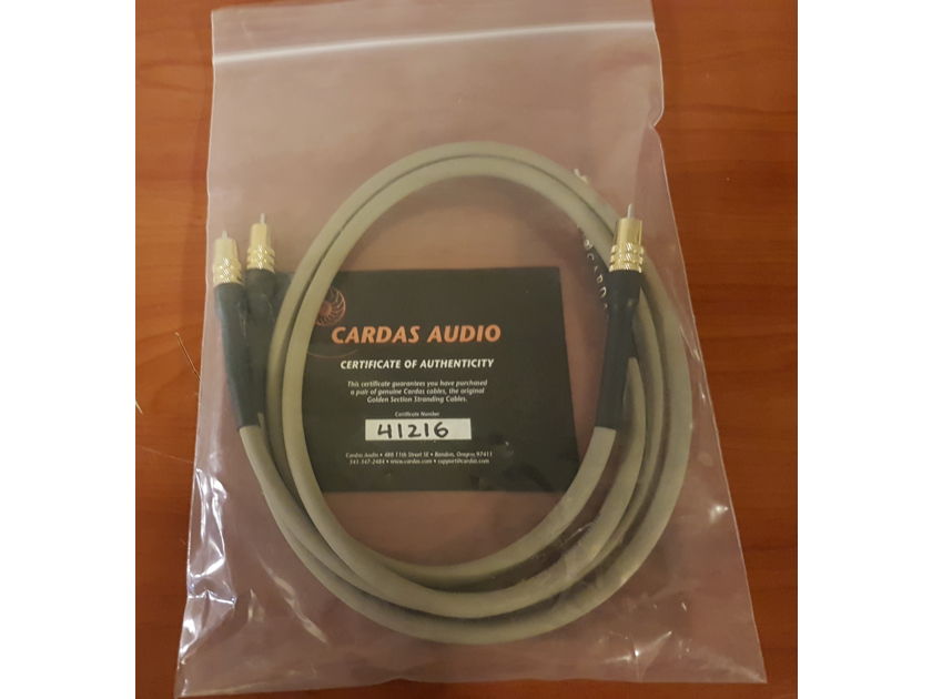 Cardas Audio Neutral Reference Interconnect Cable. RCA. 1 Meter.