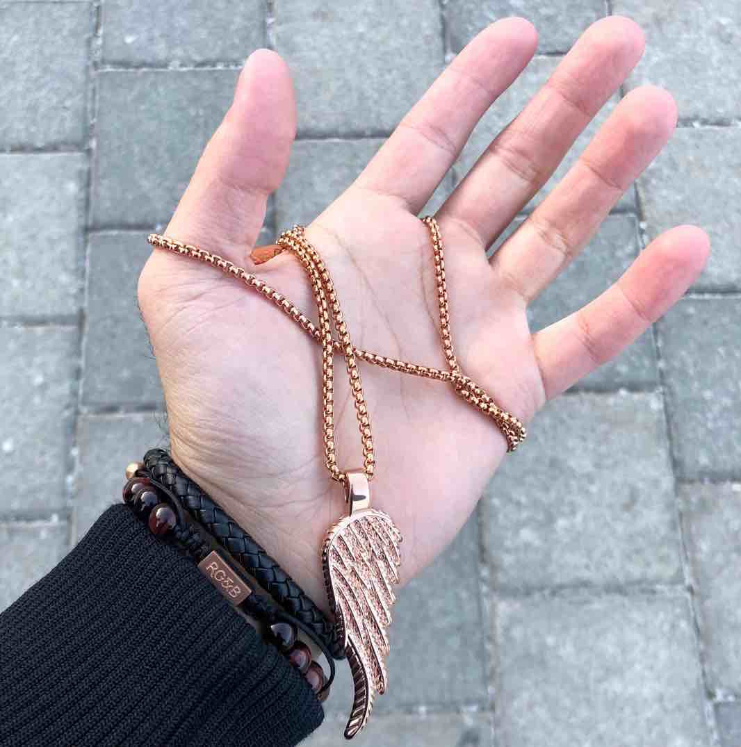 Teaching Men's Fashion RoseGold and Black