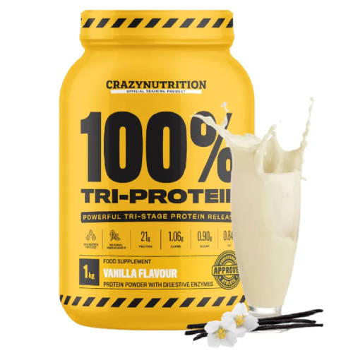 100 Tri-Protein by Crazy Nutrition