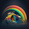 Imagen de un arcoíris