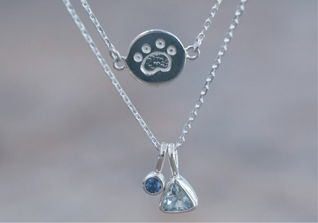 Pet birthstone jewelry